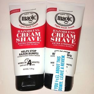 2 Magic Razorless Cream Shave